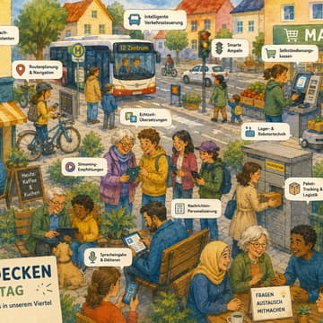 Cover Image for Mensch, Maschine, Nachbarschaft - KI und Automatisierung nebenan