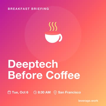 Cover Image for Deeptech Before Coffee