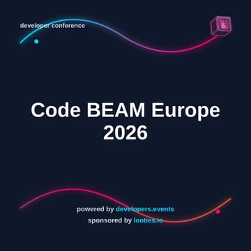 Cover Image for Code BEAM Europe 2026