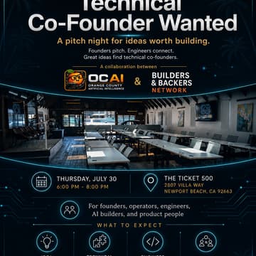 Cover Image for Technical Co-Founder Wanted