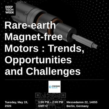 Cover Image for Rare-earth Magnet-free Motors : Trends, Opportunities and Challenges