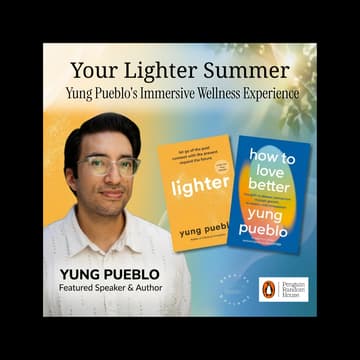 Cover Image for Your Lighter Summer: Yung Pueblo's Immersive Wellness Experience