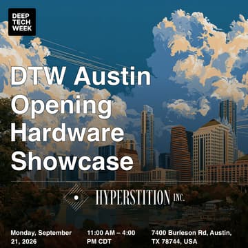 Cover Image for DTW Austin Opening Hardware Showcase