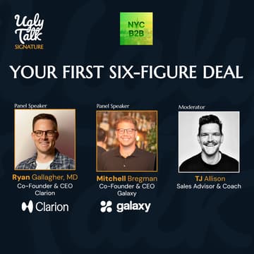 Cover Image for UGLY TALK: YOUR FIRST SIX FIGURE DEAL