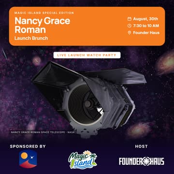 Cover Image for Nancy Grace Roman Launch Brunch - Magic Island Special Edition