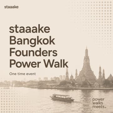 Cover Image for Official staaake Bangkok Founders AI/Tech — Power Walk