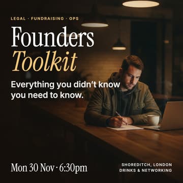 Cover Image for Founders Toolkit: Everything You Didn't Know You Need to Know