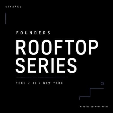 Cover Image for Founders Rooftop Series, AI/Tech (Second last) — Reverse Network Meet