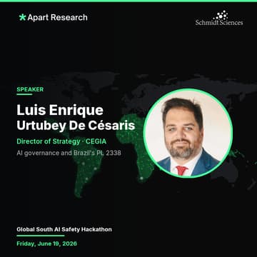 Cover Image for HackTalk: Luis Enrique Urtubey De Césaris - AI governance and Brazil's PL 2338