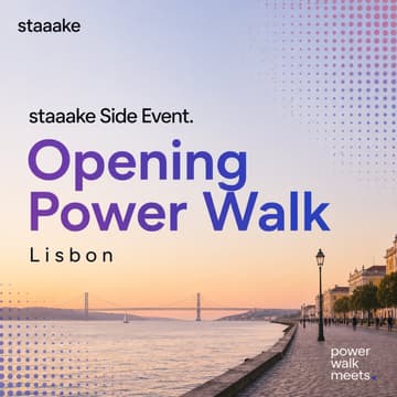 Cover Image for Side Event: staaake Opening AI/Tech — Power Walk