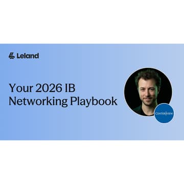 Cover Image for Your 2026 IB Networking Playbook