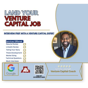 Cover Image for Venture Recruiting Bootcamp - Landing A Role in Venture