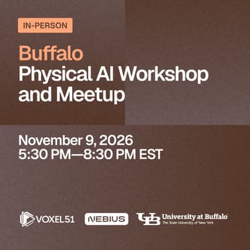 Cover Image for Buffalo Physical AI Workshop and Meetup