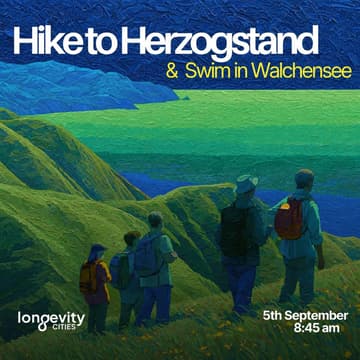 Cover Image for Hike to Herzogstand + (optional) Swim in Walchensee
