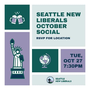 Cover Image for Seattle New Liberals October Social