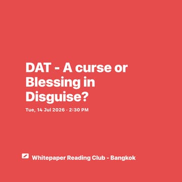 Cover Image for DAT - A Curse or Blessing in Disguise?