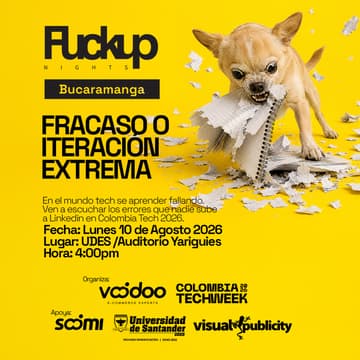 Cover Image for Fuckup Nights Bucaramanga - CTW 2026