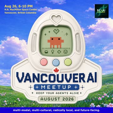 Cover Image for Vancouver AI Meetup #32: August 26 at the Space Centre