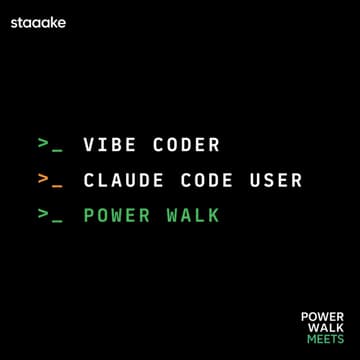 Cover Image for Claude Code users / Vibe coders — Power Walk
