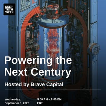 Cover Image for Powering the Next Century | Inaugural DC Deep Tech Week