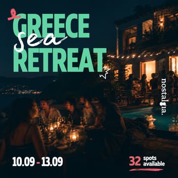 Cover Image for Greece sea retreat | nostalgia.