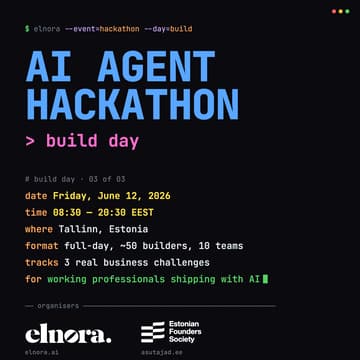 Cover Image for Elnora & EFS AI Hackathon — Build Day