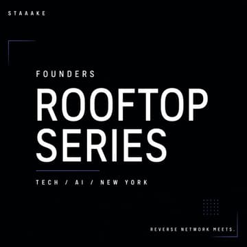 Cover Image for Founders Rooftop Series, AI/Tech — Reverse Network Meet