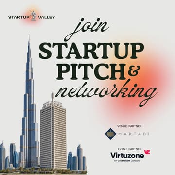 Cover Image for Startup Pitch & Networking in Dubai