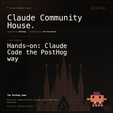 Cover Image for Hands-on: Claude Code the PostHog way