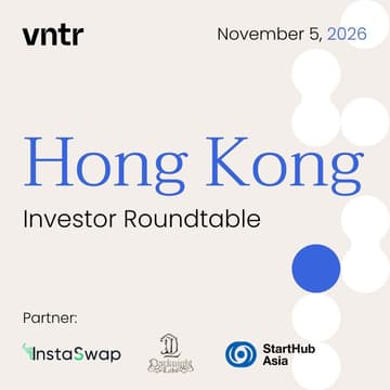 Cover Image for VNTR Investor Roundtable Hong Kong