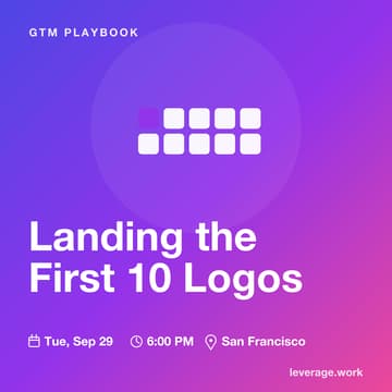 Cover Image for Landing the First 10 Logos
