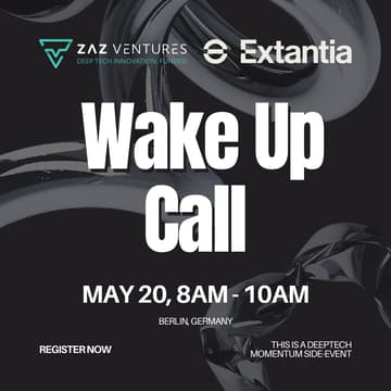 Cover Image for DTM Wake Up Call with Zaz Ventures & Extantia