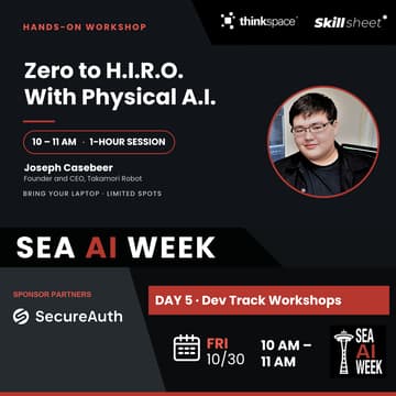Cover Image for [AI Week] Zero to H.I.R.O. With Physical A.I.