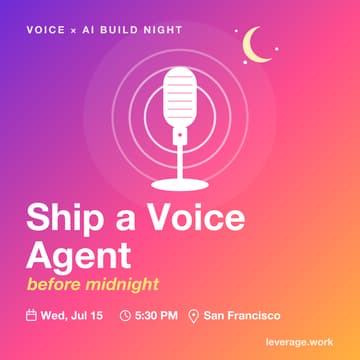 Cover Image for Ship a Voice Agent Before Midnight