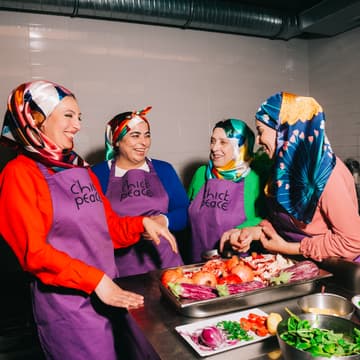 Cover Image for Kochen mit Hülsenfrüchten – zu Gast bei Chickpeace