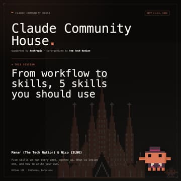 Cover Image for From workflow to skills, 5 skills you should use