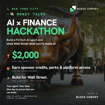 Cover Image for AI x FINANCE HACKATHON - 💸 MONEY TALKS