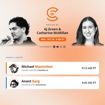 Cover Image for The AI Collective Podcast with AJ & Catherine: Wednesday, Oct 28