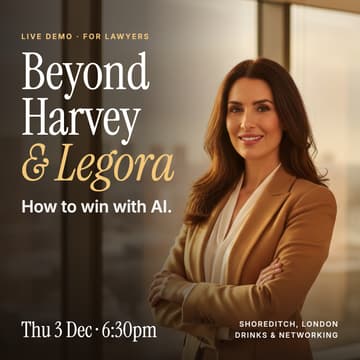 Cover Image for Beyond Harvey & Legora: How to Win with AI