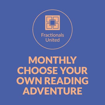 Cover Image for FrUn Monthly Choose Your Own Book Discussion