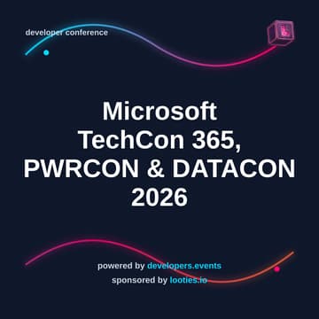 Cover Image for Microsoft TechCon 365, PWRCON & DATACON 2026