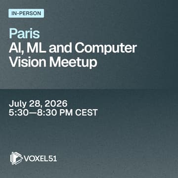 Cover Image for Paris AI, ML, and Computer Vision Meetup