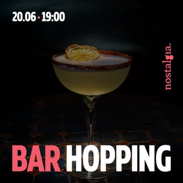 Cover Image for bar hopping night | nostalgia.