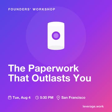 Cover Image for The Paperwork That Outlasts You
