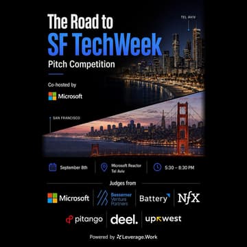 Cover Image for The Road to SF TechWeek - Pitch Competition