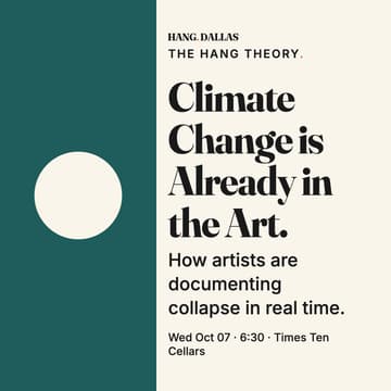 Cover Image for Climate Change is already in the Art - How artists are documenting collapse in real time.
