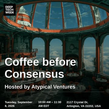 Cover Image for Coffee before Consensus: Hosted by Atypical Ventures