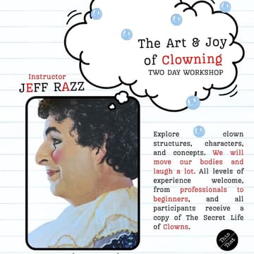 Cover Image for The Art & Joy of Clowning - Open Registration