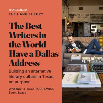 Cover Image for The Best Writers in the World Have a Dallas Address