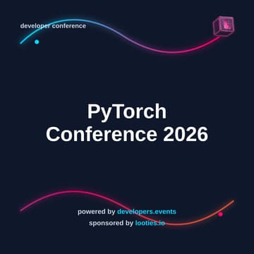 Cover Image for PyTorch Conference 2026